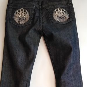 Rock and Republic dark grey jeans